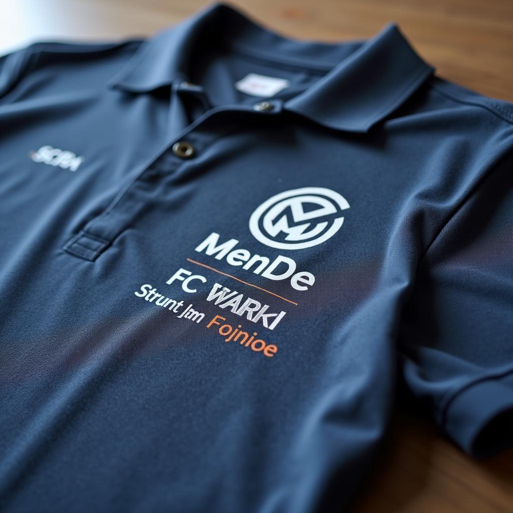 Áo thun đồng phục công nhân in logo theo yêu cầu Mende