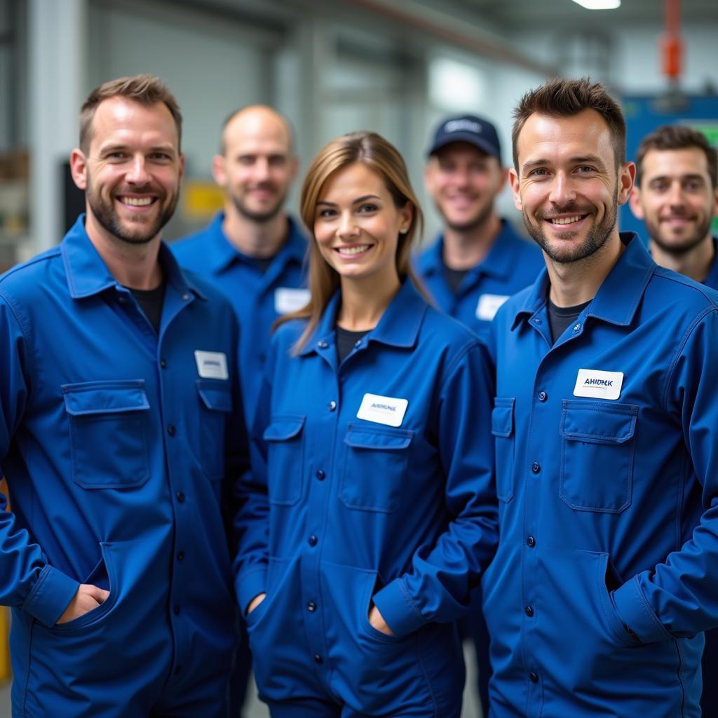 Đồng phục công nhân xưởng nhựa MenDe thiết kế đẹp mắt chất lượng cao