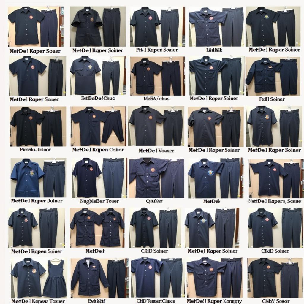 hinh anh dong phuc ban hang thuc te mende dep