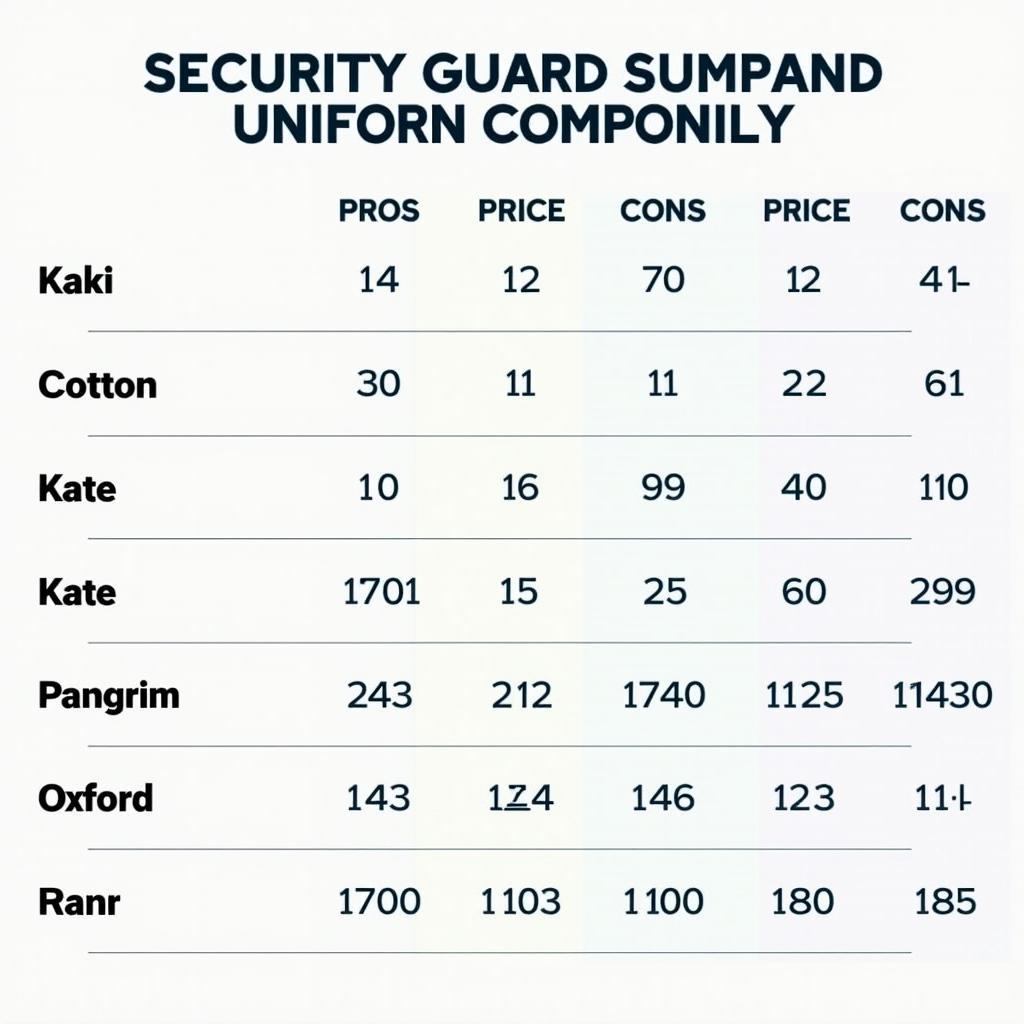 bang-so-sanh-chat-lieu-vai-dong-phuc-canh-ve